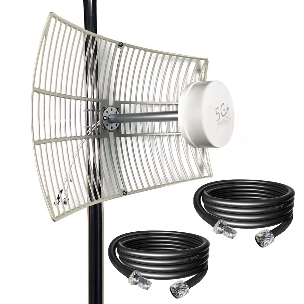 V9 Parabolic Dish Antenna 2×30dBi MIMO